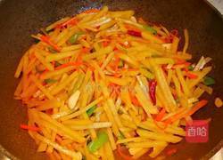 酱油版素炒三丝的做法图解6