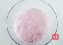 紫薯玫瑰花卷的做法图解4