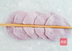 紫薯玫瑰花卷的做法图解10