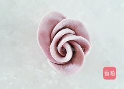 紫薯玫瑰花卷的做法图解14