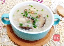 干贝香菇粥的做法图解10