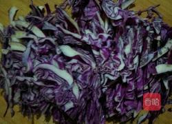 糖醋紫甘蓝的做法图解2