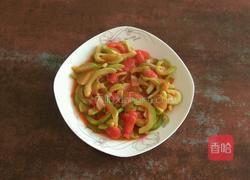 番茄炒西葫芦的做法图解5