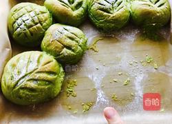 抹茶麻薯软欧的做法图解13