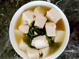 茼蒿炖豆腐的做法[图]