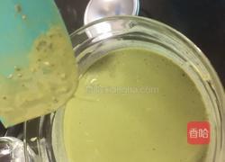 抹茶雪媚娘的做法图解2