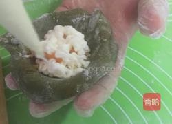 抹茶雪媚娘的做法图解9