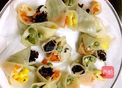 什锦蒸饺，饺子的做法图解4