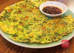 西洋菜煎饼的做法图解7