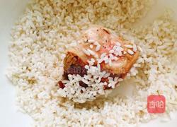 粽叶糯米排骨的做法图解8