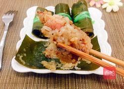 粽叶糯米排骨的做法图解15