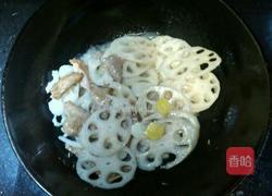 莲藕木耳炒肉片的做法图解9