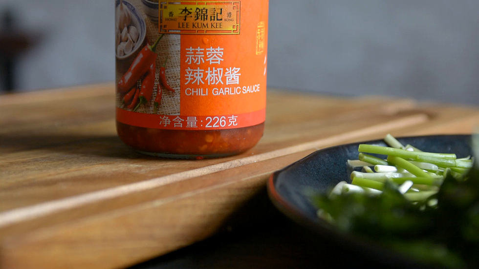 辣酱选用蒜蓉辣椒酱