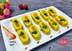 芦笋厚蛋烧的做法图解8