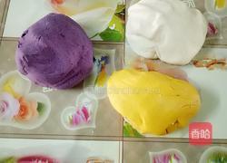 自制Q弹芋圆的做法图解4