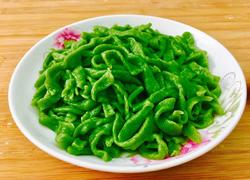 菠菜手擀面
