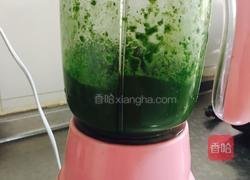 菠菜手擀面的做法图解4