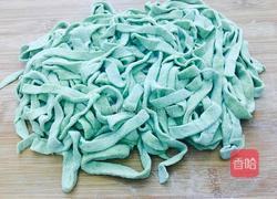 菠菜手擀面的做法图解13