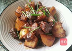 土豆烧牛肉的做法图解5