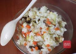 腊肠拌饭的做法图解4