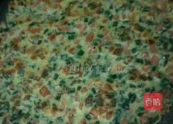 韭菜火腿鸡蛋饼的做法图解5