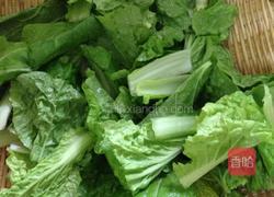 蒜香蛋小白菜的做法图解2