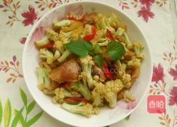 五花肉炒花椰菜的做法图解10