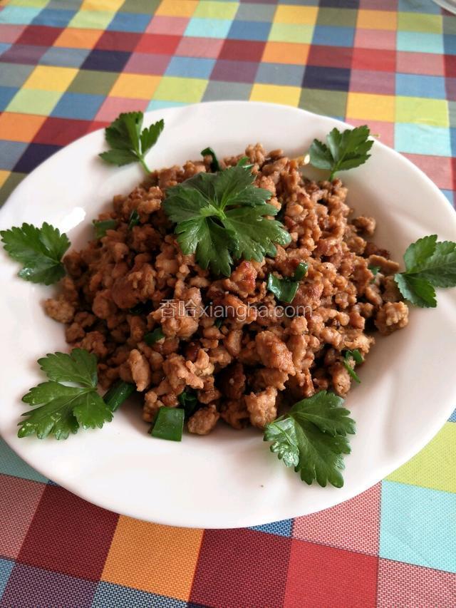 炒肉末