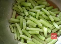 清调绿菜茎的做法图解2
