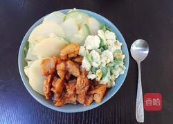 香辣照烧鸡腿饭的做法图解4