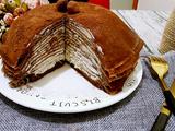 榛子奶油夹心巧克力千层蛋糕(6寸)的做法[图]
