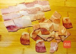 小炒培根菜花的做法图解4