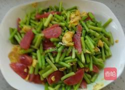 蒜毫炒鸡蛋的做法图解8
