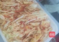 辣白菜的做法图解3