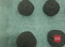 红豆沙•梅花酥的做法图解2