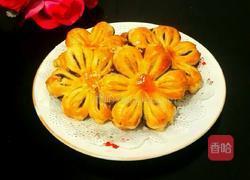 红豆沙•梅花酥的做法图解17