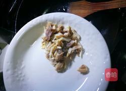 咸鸡肉炒芥菜的做法图解4