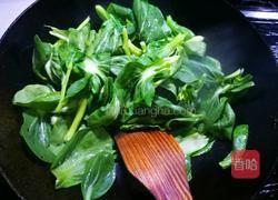 咸鸡肉炒芥菜的做法图解5