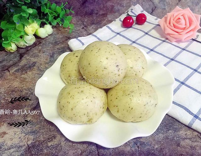 菠菜馒头