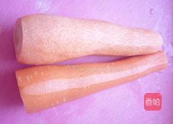 香辣胡萝卜丝的做法图解1