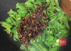 肉末手撕青椒的做法图解6
