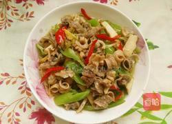 炒生肠的做法图解11