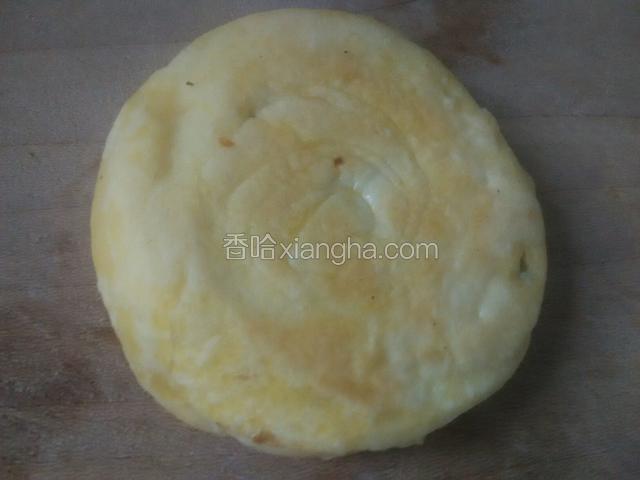 烧饼一个准备好