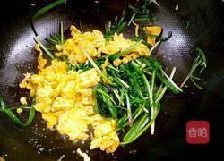 韭菜虾皮炒鸡蛋的做法图解11