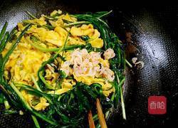 韭菜虾皮炒鸡蛋的做法图解13