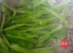 青笋炒肉的做法图解6