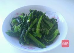 清炒紫叶莴笋叶的做法图解5