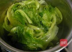 瘦肉酱拌生菜的做法图解2