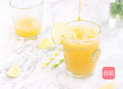 凤梨柠檬红薯汁的做法图解7