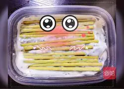 Illustration of how to make Matcha Vanilla Cookie Box 7